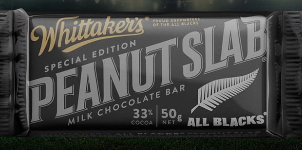 Whittaker's and the All Blacks teamed up recently. Photo / Supplied