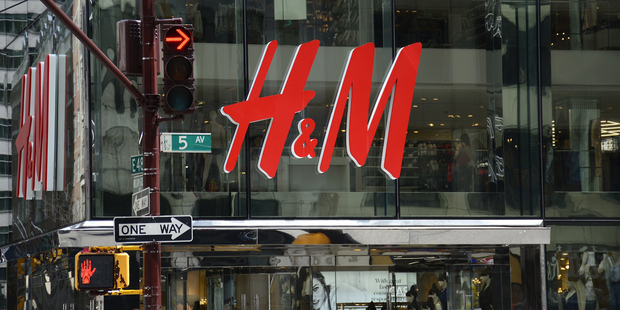 H&M in midtown New York. The clothing chain is known for hip, budget fashion. Photo / Getty Images
