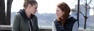 Julianne Moore is best when she has the screen to herself, but her scenes with Kristen Stewart feel real.