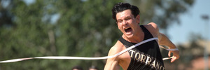 Jack O'Connell provides a moving portrayal of Louis Zamperini.
