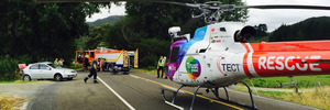 CRASH: A crash near Opotiki this morning.