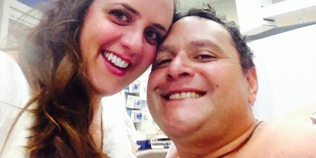 Couple's heart-stopping wedding