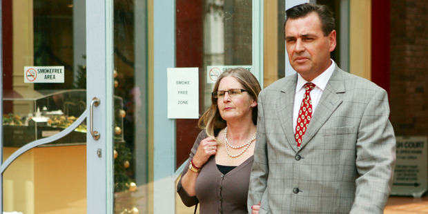 Lorraine and Ian Ashley outside the Auckland High Court in 2006. Photo / NZPA