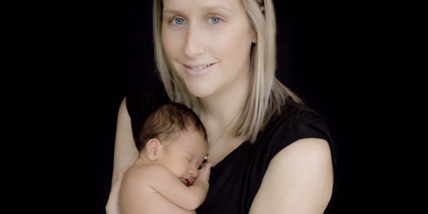 Stephanie McHale pictured with her son Gareth. Photo / Supplied