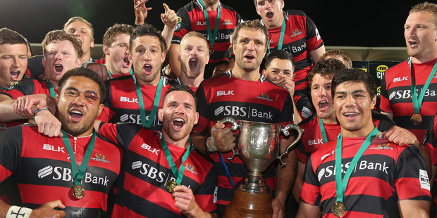 Canterbury won this year's ITM Cup. Photo / Getty