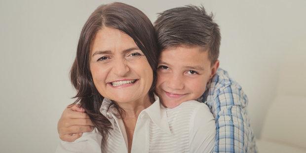 Rochell Adams with her son Kane. Photo supplied by Rochell Adams