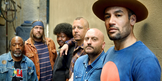 Ben Harper (right) and the Innoncent Criminals (supplied)
