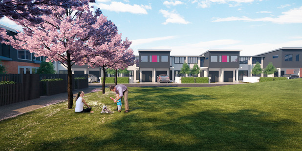Springpark, Auckland's first proposed mass affordable housing project.