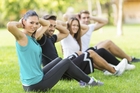Instead of meeting friends for coffee, go for a walk or even sign up for boot camp together. Instead of meeting friends for coffee, go for a walk or even sign up for boot camp together.
