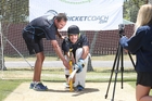 TOP CLASS: Coaches Ben Williams (left), and Russ Williams at the Ben Williams Cricket Academy in Te Puna.PHOTO/JOHN BORREN TOP CLASS: Coaches Ben Williams (left), and Russ Williams at the Ben Williams Cricket Academy in Te Puna.PHOTO/JOHN BORREN