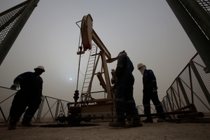 Oil exploration and production firms mainly finished higher. Photo / AP