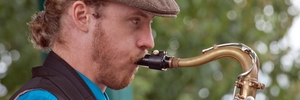 Oscar Laven from Bonjour Swing. The band will be kicking off the Rotorua Jazz Club's monthly concerts for 2015. Photo / File