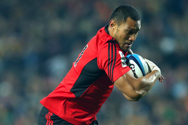 Robbie Fruean has returned to the Crusaders for the 2015 season. Photo / Getty Images