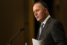 John Key during his State of the Nation speech. Photo / Brett Phibbs John Key during his State of the Nation speech. Photo / Brett Phibbs