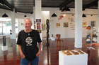 Volunteer and deputy curator at No. 1 Parnell gallery, Philip England. PHOTO / PETER DE GRAAF Volunteer and deputy curator at No. 1 Parnell gallery, Philip England. PHOTO / PETER DE GRAAF