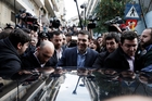 Alexis Tsipras has promised to keep Greece within the euro currency bloc as he pushes to secure a debt writedown and have budget constraints dropped. Photo / AP