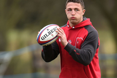 Sam Burgess will make his international debut after being named in England Saxons team. Photo / Getty