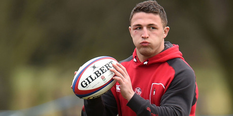 Sam Burgess will make his international debut after being named in England Saxons team. Photo / Getty
