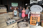 GOING DIGITAL: Kiwi Wool is selling its high-profile Stortford Lodge building as business moves online. Pictured are Brenda Conlon (L), David, Bella and Kerry Mackintosh. PHOTO/DUNCAN BROWN GOING DIGITAL: Kiwi Wool is selling its high-profile Stortford Lodge building as business moves online. Pictured are Brenda Conlon (L), David, Bella and Kerry Mackintosh. PHOTO/DUNCAN BROWN