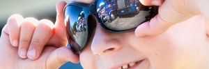 Josh Macartney, 6, at the Rigs and Rides event at Arawa Park Racecourse yesterday. Photo / Ben Fraser