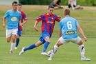 DOUBLE UP: Mark Jones scored his second goal in successive games in WaiBOP's 3-2 loss to Auckland City.PHOTO/FILE DOUBLE UP: Mark Jones scored his second goal in successive games in WaiBOP's 3-2 loss to Auckland City.PHOTO/FILE