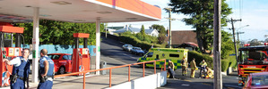 The scene of the incident on Monday. Photo / ODT