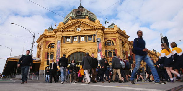 Flinders St Station. Photo / Getty Images