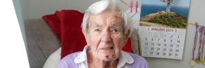 MEMORIES: Jean Williams, 102, well recalls the day in 1931 that changed so many lives. PHOTO/PAUL TAYLOR