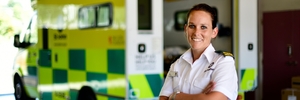 ROLE MODEL: Mother-of-three Melissa Bradshaw dreamed about joining St John as a teenager and finally joined one year ago as a volunteer ambulance officer.PHOTO/GEORGE NOVAK