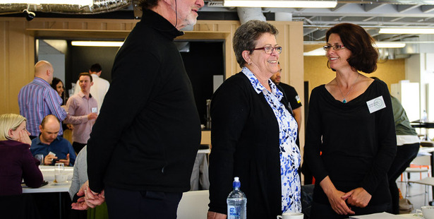 Carol and Jeanette Searle from Take My Hands. Photo / Mark Tantrum