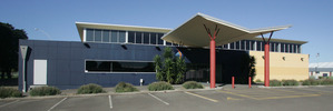 Possible new sports centre? The former Mount Cosmopolitan Club building. Photo/file