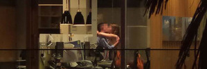 A pixelated shot of the alleged romp. Photo / supplied