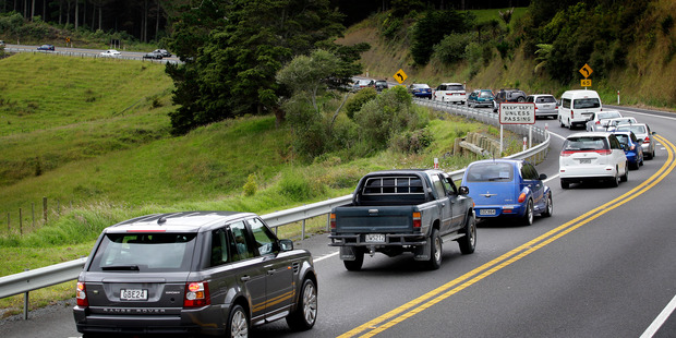 Traffic is starting to congest on State Highway 1. Photo / file / Sarah Ivey
