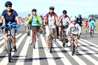 FUN DAY ON THE RUNWAY: Cyclists enjoying the Ride the Runway event during The Big Easy last year. PHOTO/FILE FUN DAY ON THE RUNWAY: Cyclists enjoying the Ride the Runway event during The Big Easy last year. PHOTO/FILE
