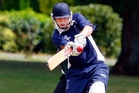 FOUR MORE: Tauranga Boys' batsman Sean Wakelin smashes a ball to the boundary.PHOTO/FILE FOUR MORE: Tauranga Boys' batsman Sean Wakelin smashes a ball to the boundary.PHOTO/FILE