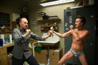 Michael Keaton and Edward Norton in a scene from the movie Birdman. Michael Keaton and Edward Norton in a scene from the movie Birdman.
