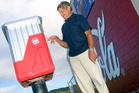 Greypower member Harry Anderson posts a letter. Greypower member Harry Anderson posts a letter.