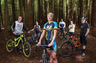 Connor Hamilton (left), Katie O'Neill, Sarah Pitcher-Campbell, Julian Dean, Gaz Sullivan and Dave Donaldson are proud locals representing the 2015 Rotorua Bike Festival. Connor Hamilton (left), Katie O'Neill, Sarah Pitcher-Campbell, Julian Dean, Gaz Sullivan and Dave Donaldson are proud locals representing the 2015 Rotorua Bike Festival.