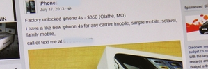 RIP OFF: Police are warning people to be cautious about buying online, after an alleged Wairarapa-based Facebook scam. PHOTO/ANDREW BONALLACK