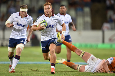 Ihaia West of the Blues during the Super Rugby match against the Cheetahs. Photo / Getty Images