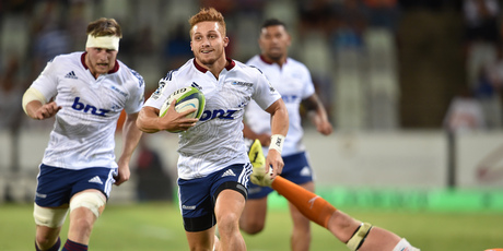 Ihaia West of the Blues during the Super Rugby match against the Cheetahs. Photo / Getty Images