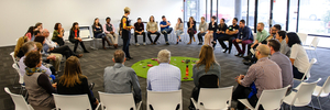 It's time to choose the Audience Favourite from the 11 Launchpad teams. Photo: Mark Tantrum