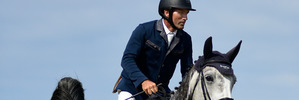 Tauranga Show Jumping Premier Show at Mills Reef Winery. Philllip Steiner, Bay of Plenty Photo by George Novak 26 Feb 2015