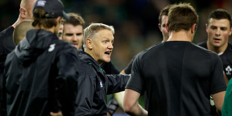 Joe Schmidt's coaching roots in Ireland go back a long time. Photo / Getty Images