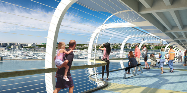 The "game-changer" skypath will start sometime early this year. Graphic / Supplied