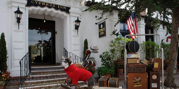 Doris Day's Cypress Inn is very animal-friendly. Photo / Facebook