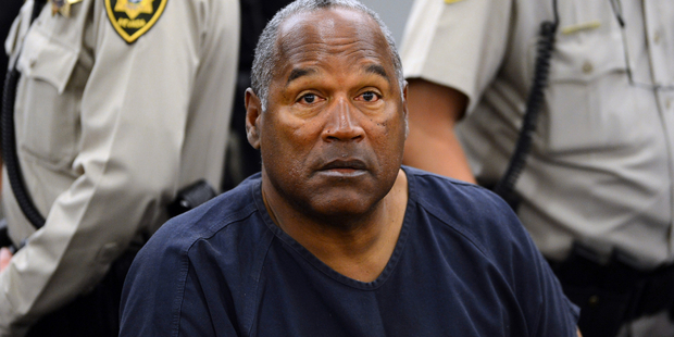 Simpson is now in prison on a 2008 armed robbery conviction related to the robbery of two sports memorabilia dealers at a Las Vegas hotel. Photo / AP