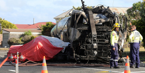 The wreckage from the crash which claimed three lives. Photo / Bevan Conley, Wanganui Chronicle