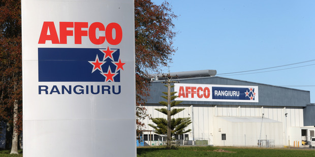 The incident occurred at Affco NZ's plant at Rangiuru, south of Te Puke. Photo / John Borren
