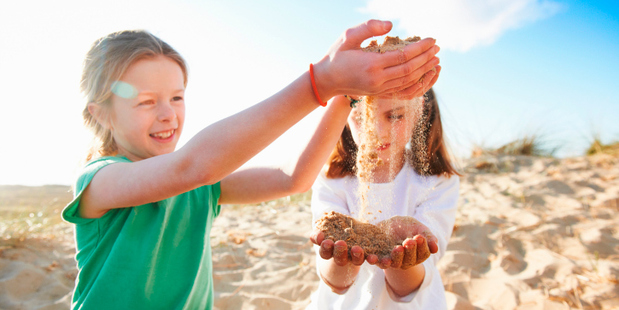 Sand, says Aya Husni Bey, a London-based "creative counsellor" and advocate of the all-round benefits of adult play, is one of the purest known substance. Photo / Getty Images